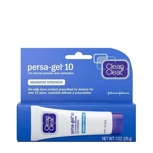 Clean and Clear Persa Gel 10 Maximum Strength Acne Medication, 1 Ounce -- 24 per case