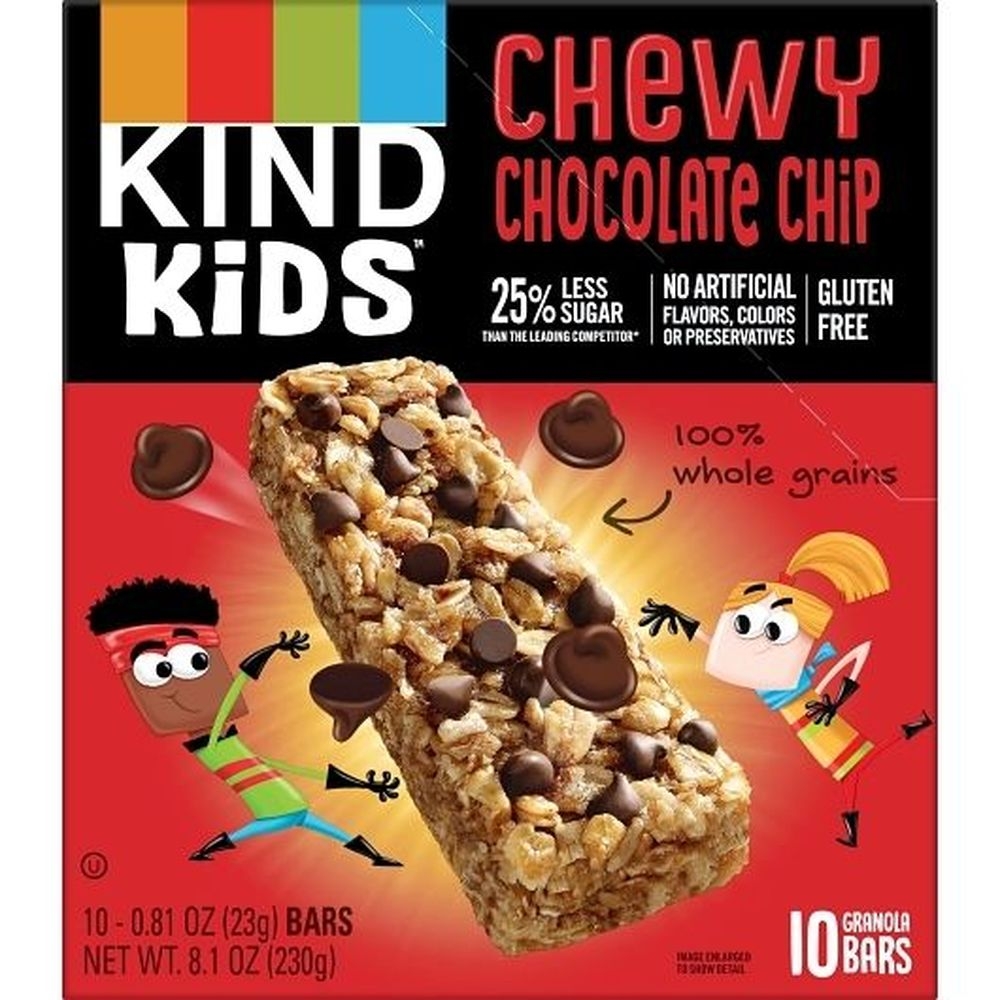 Kind Kids Chocolate Chip Bar, 0.51 Pound -- 6 per case