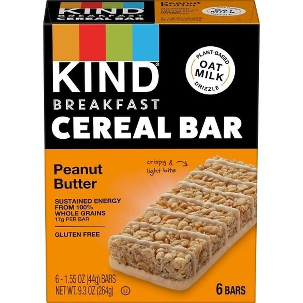 Kind Peanut Butter Cereal Bar, 1.55 Ounce -- 36 per case