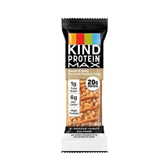 Kind Snacks Crispy Sweet and Salty Caramel High Protein Bar, 2.2 Ounce -- 72 per case