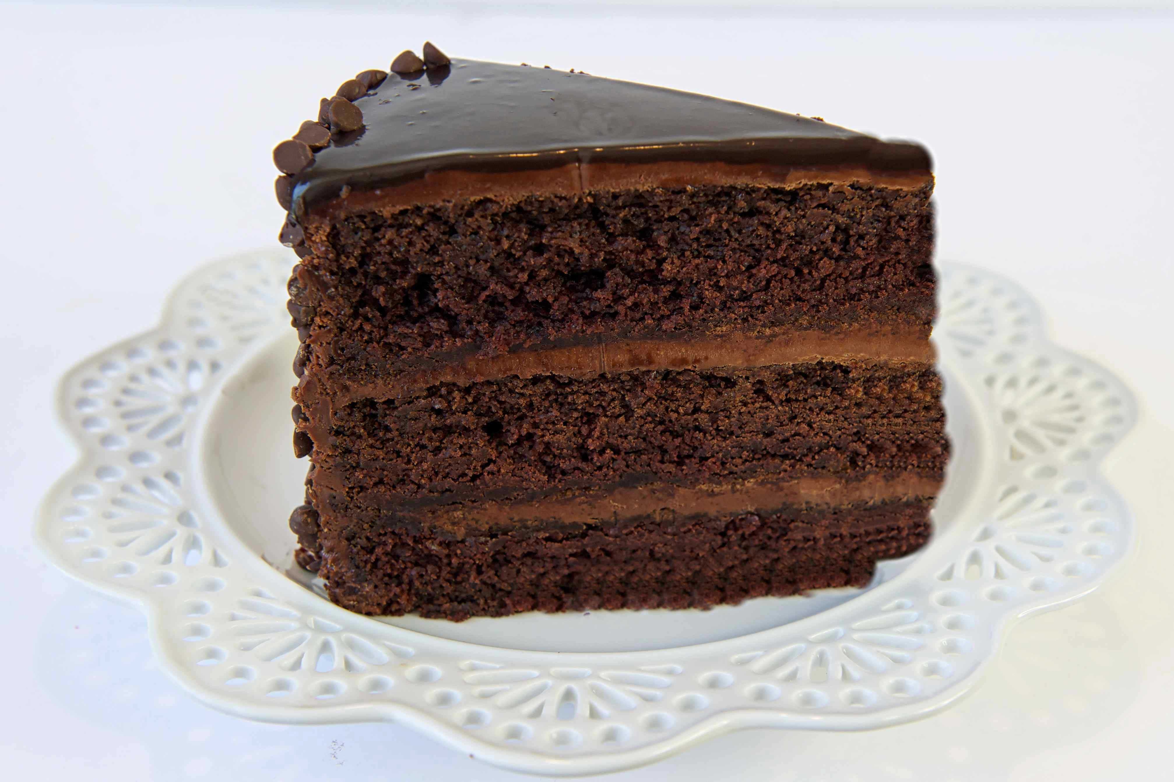 Mikes Pies 3 Layer Chocolate Cake, 10 inch -- 2 per case