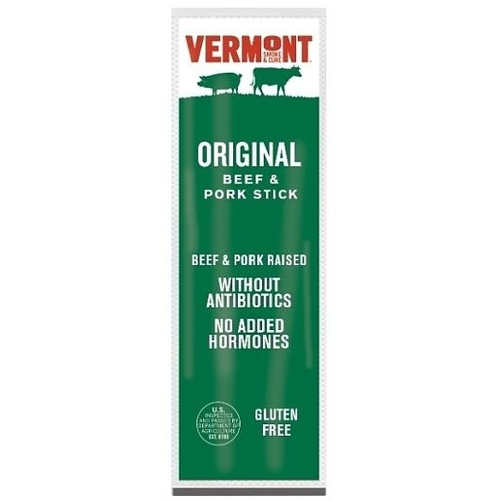 Vermont Smoke and Cure 0.5 Ounce Original Beef and Pork Mini Sticks, 96 count