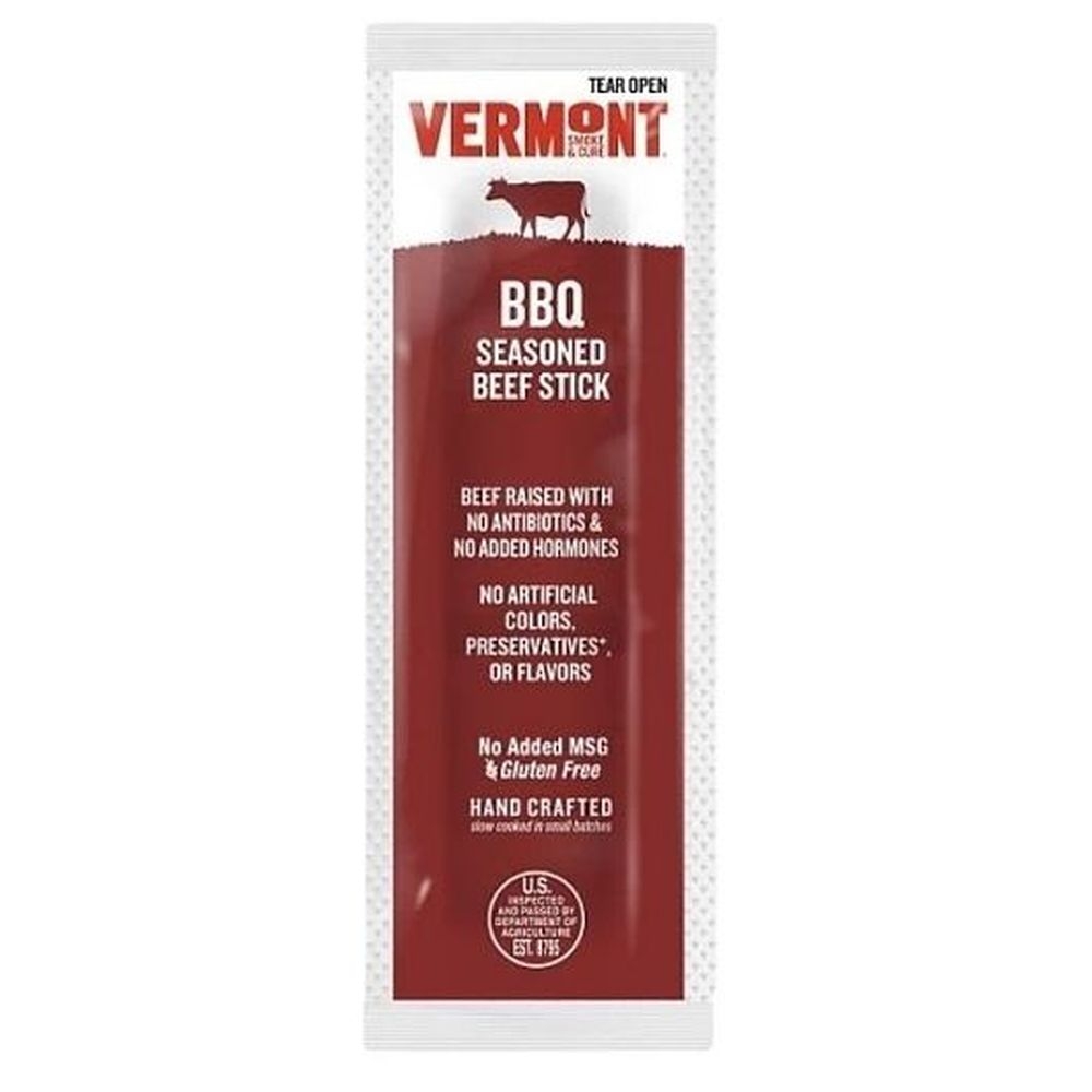 Vermont Smoke and Cure 0.5 Ounce Bbq Beef Mini Sticks, 96 count