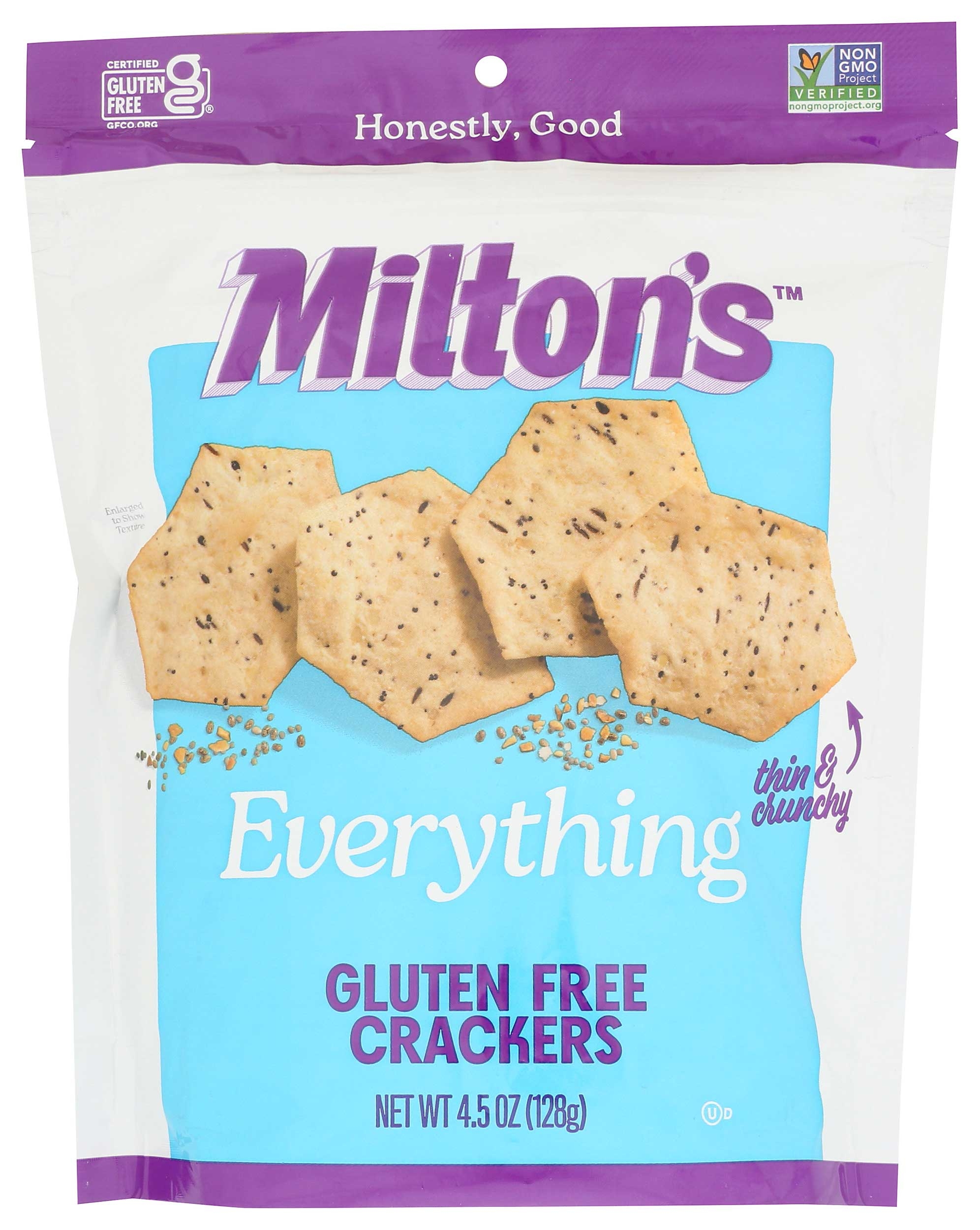 Miltons Everything Cracker, 4.5 Ounce -- 6 per case