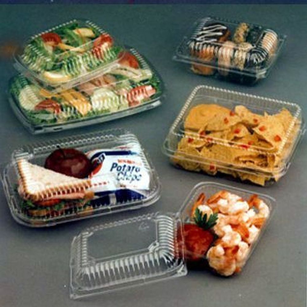 Detroit Foaming Small 2 Cell Nacho Tray, 6-1/2 x 5-1/8 x 1-1/2 inch -- 500 per case.
