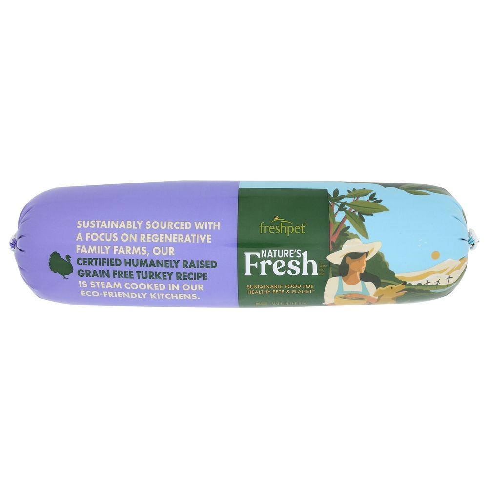 Natures Fresh Grain Free Turkey Recipe with Spinach Cranberries and Blueberries Dog Food, 5 Pound -- 4 per case