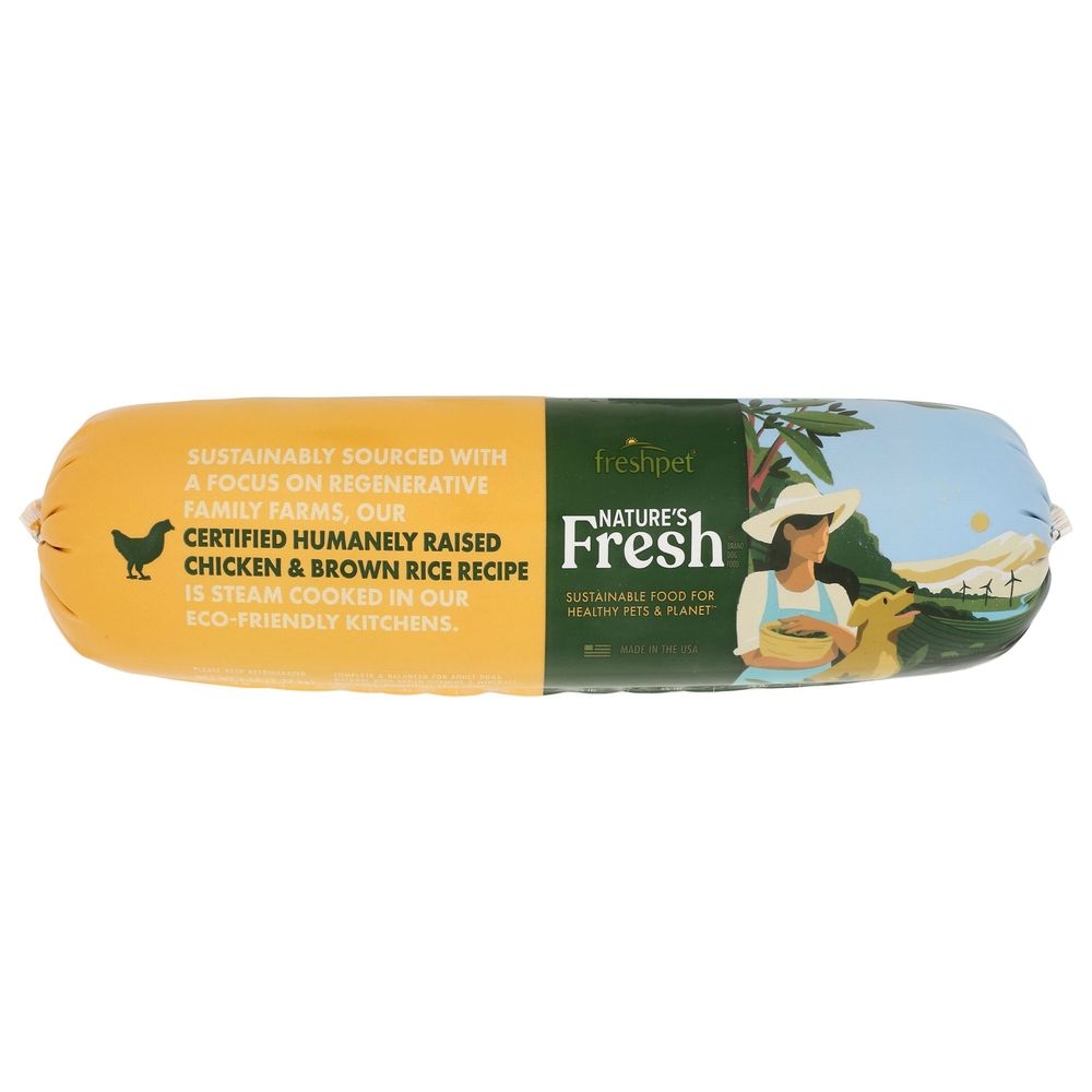 Natures Fresh Chicken Recipe with Carrots Brown Rice and Spinach Dog Food, 5 Pound -- 4 per case