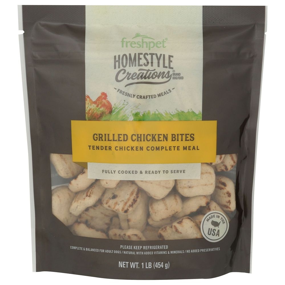 Homestyle Creations Grilled Chicken Dog Treat, 1 Pound -- 6 per case