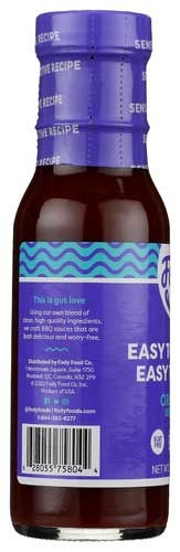 Fody Original BBQ Sauce, 9.8 Ounce -- 6 per case