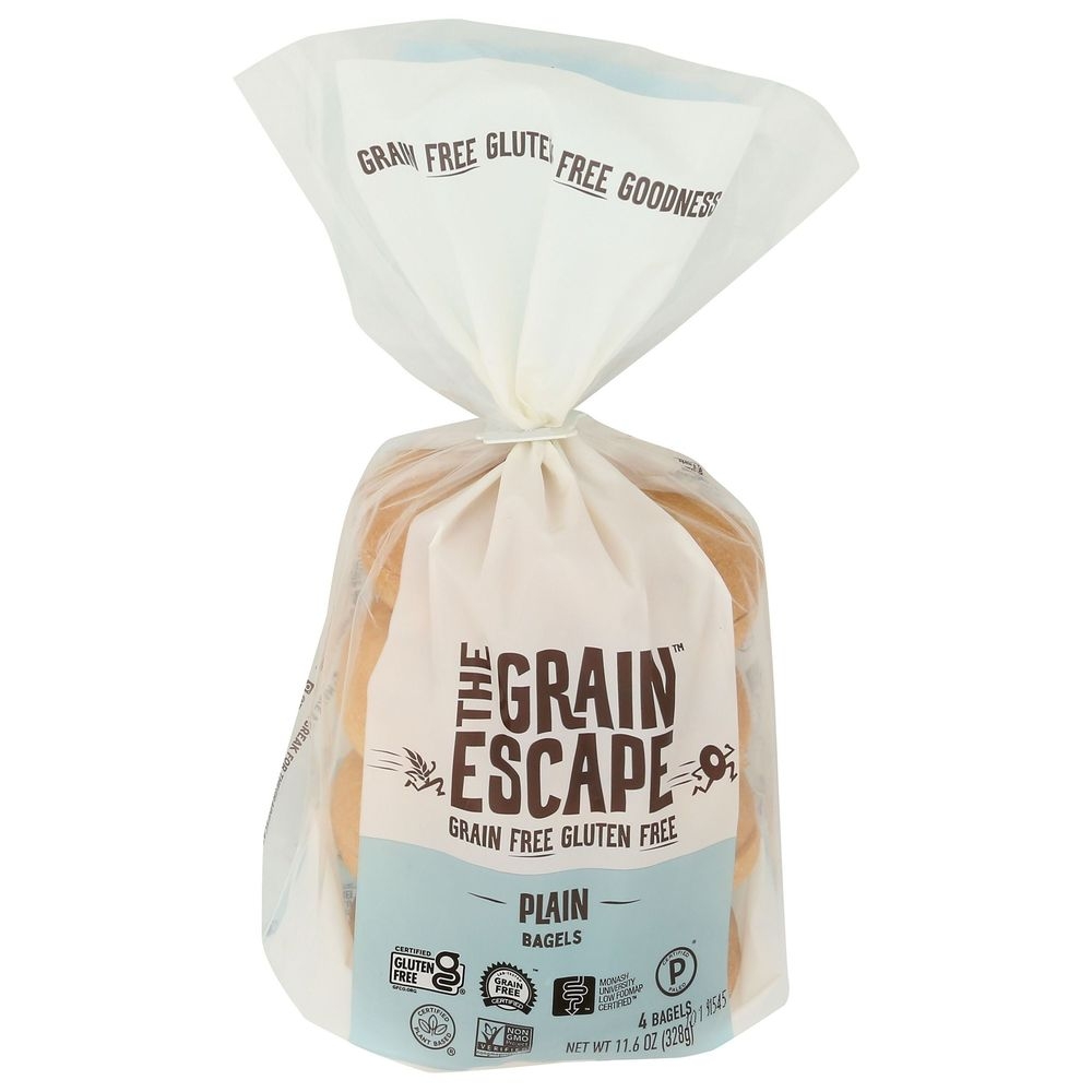 The Grain Escape Grain Free Plain Bagel, 11.6 Ounce -- 6 per case