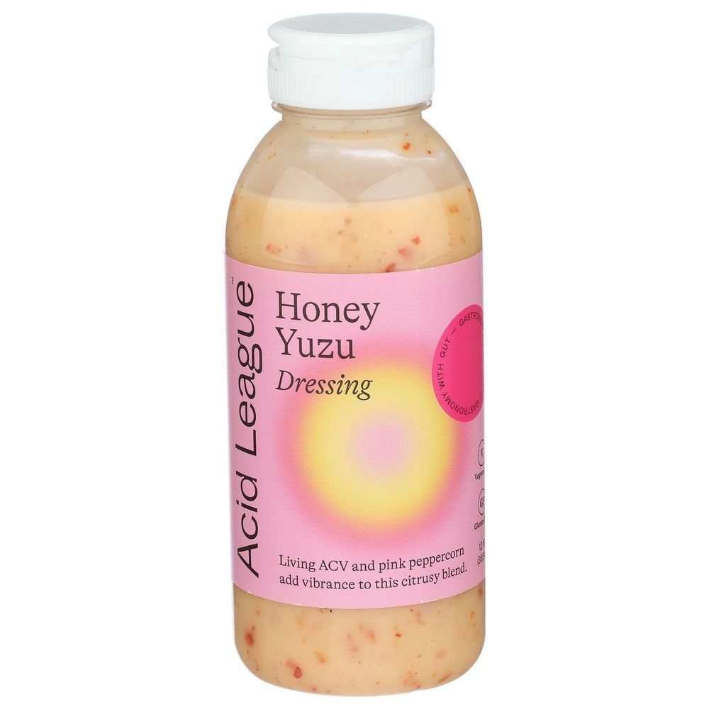Acid League Honey Yuzu Dressing, 12 Fluid Ounce -- 6 per case