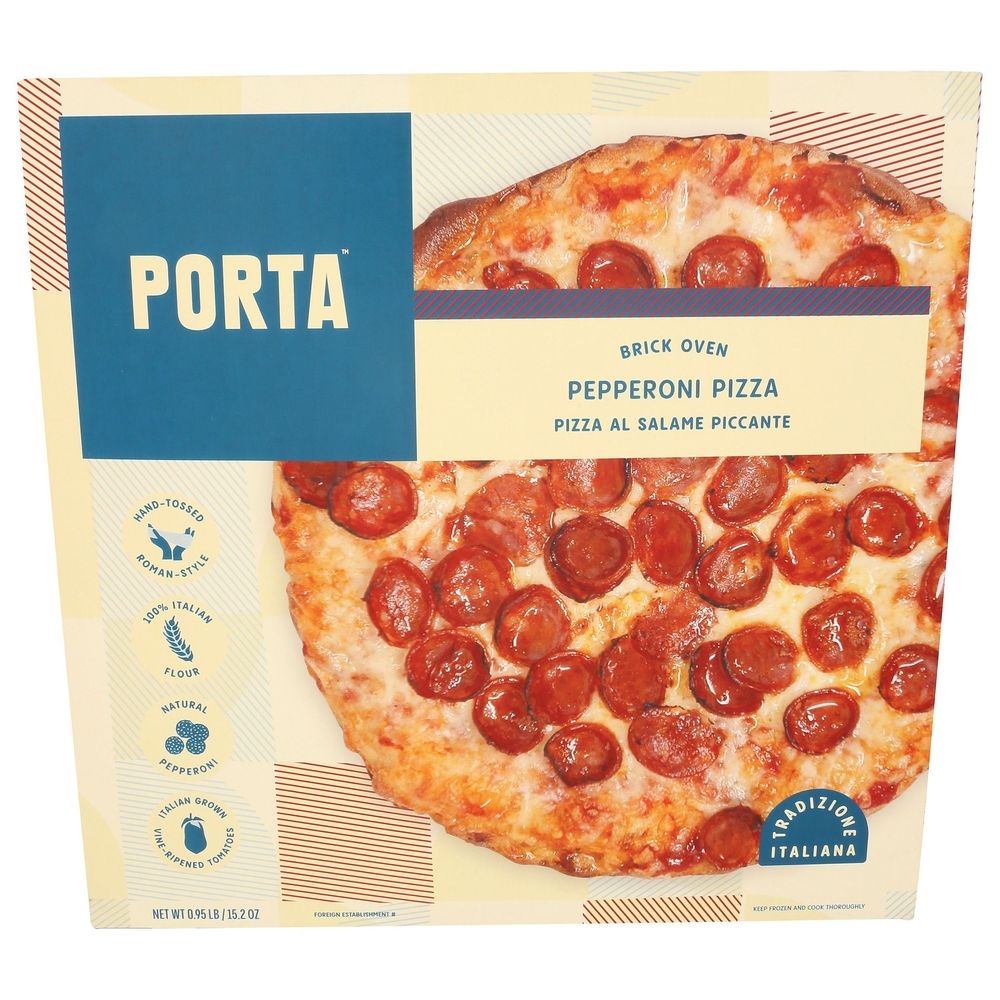 Porta 12 inch Pepperoni Pizza, 15.2 Ounce -- 10 per case