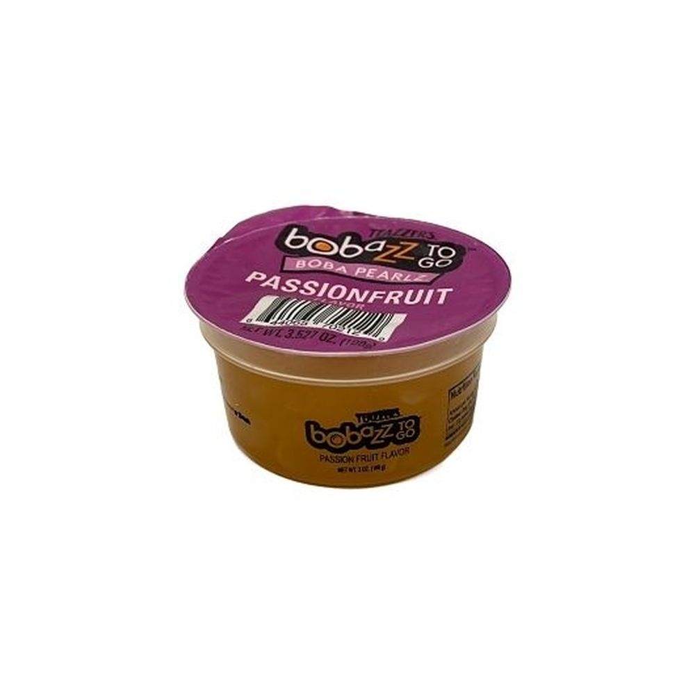 Bobazz To Go Passionfruit Bursting Popping Boba, 3.527 Ounce -- 32 per case
