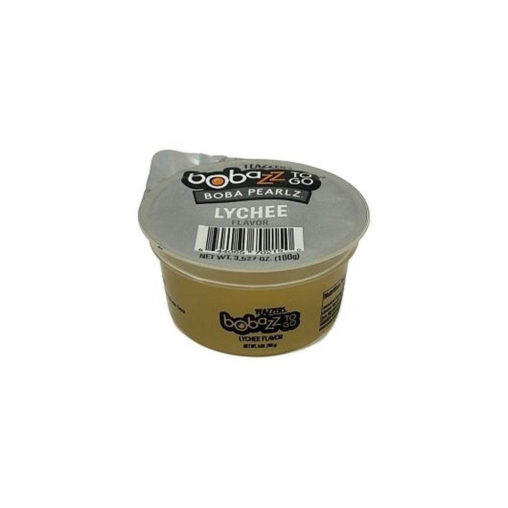 Bobazz To Go Lychee Bursting Popping Boba, 100 Gram -- 32 per case