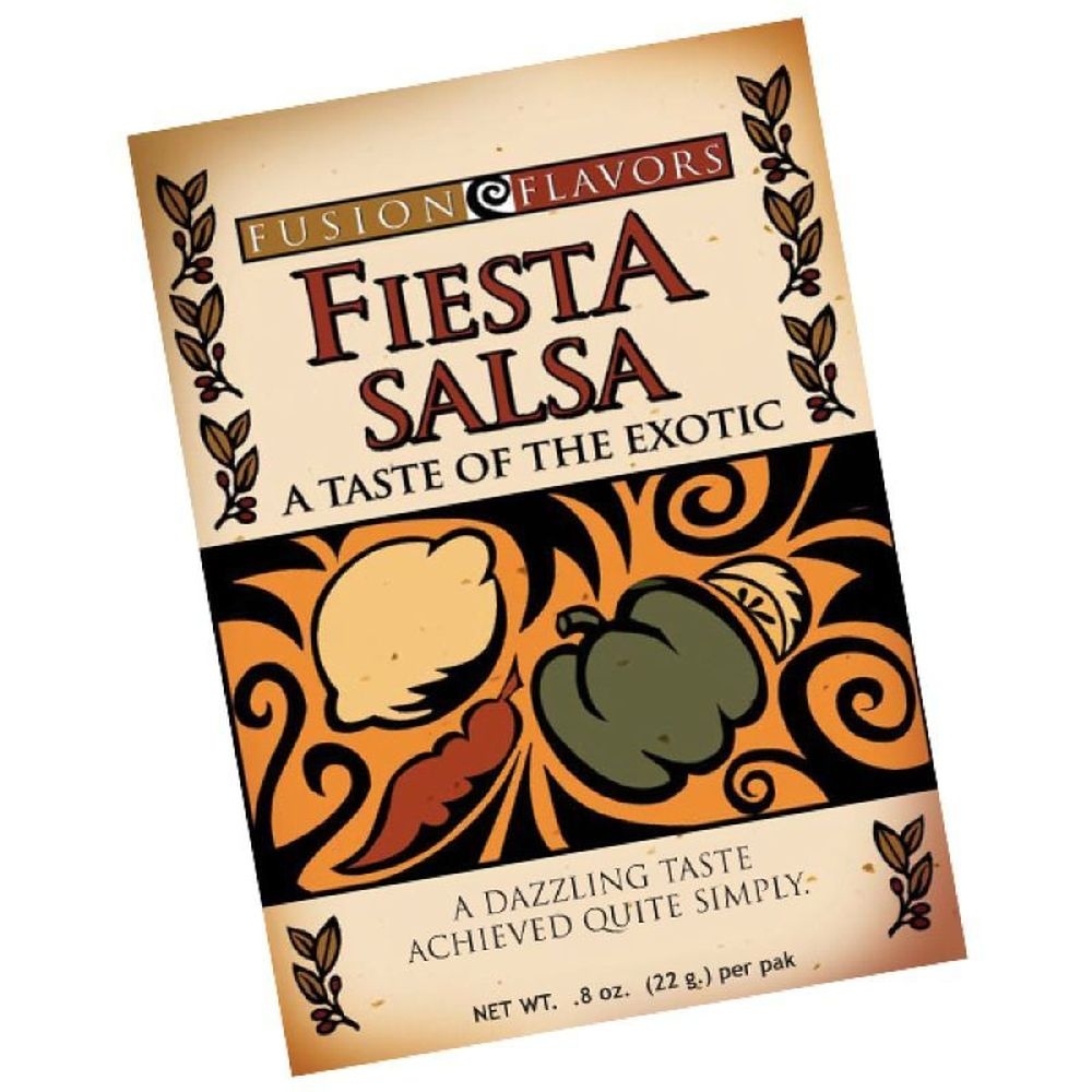 Fusion Flavors Fiesta Salsa, 0.8 Ounce -- 12 per case