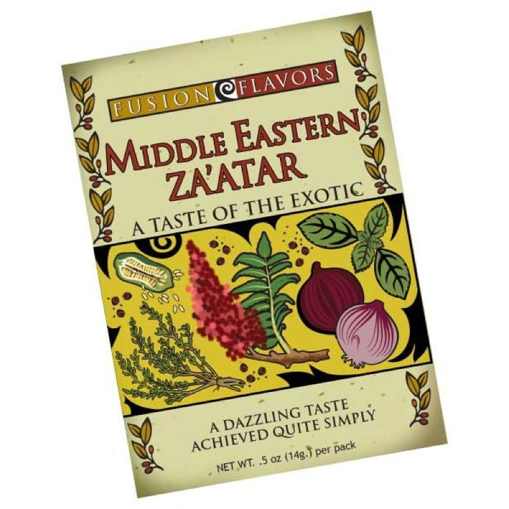 Fusion Flavors Middle Eastern Zaatar, 0.5 Ounce -- 12 per case