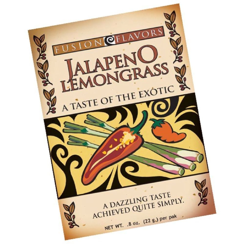 Fusion Flavors Jalapeno Lemongrass, 0.8 Ounce -- 12 per case
