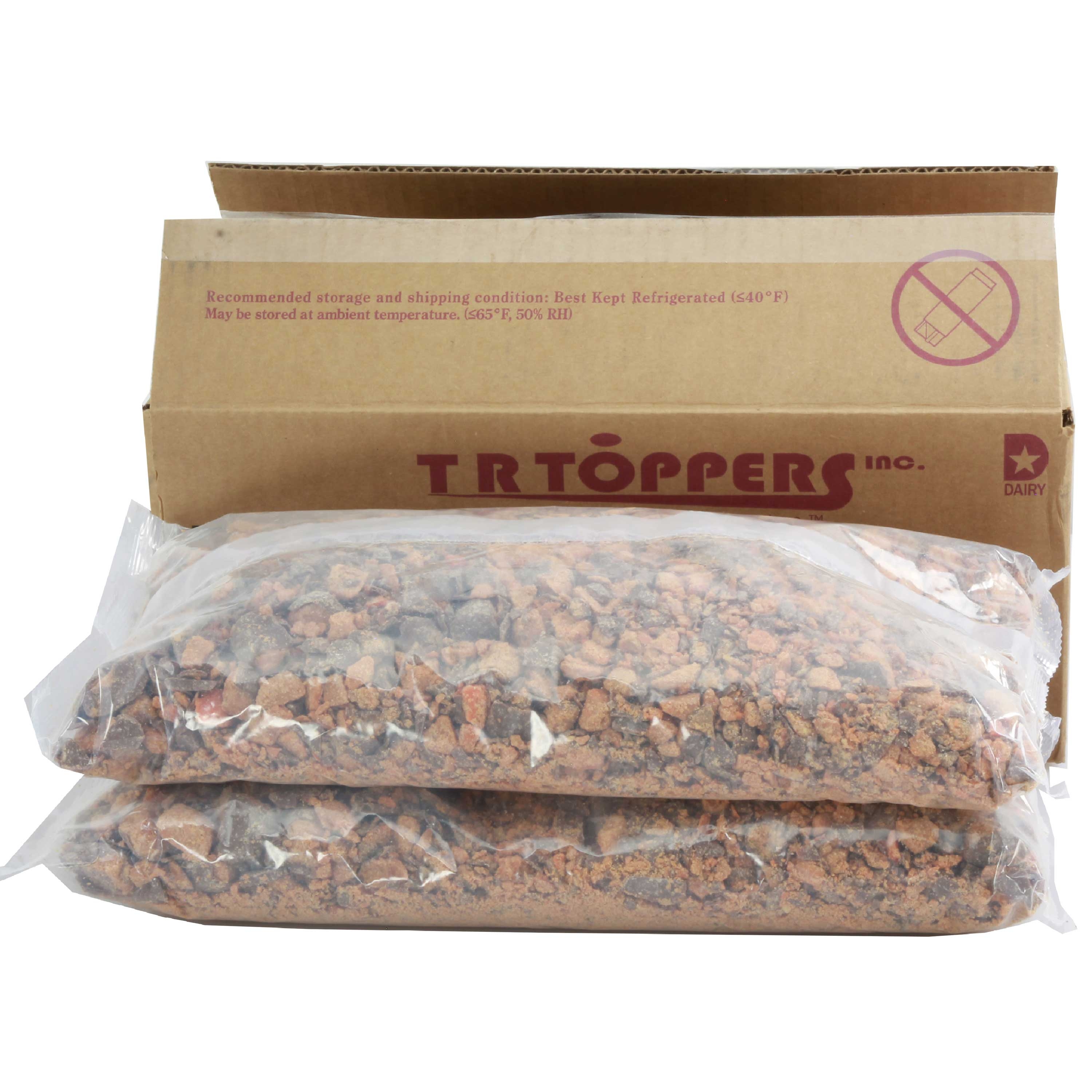 T.R. Toppers Butterfinger Chopped Topping, 5 Pound -- 2 per case.
