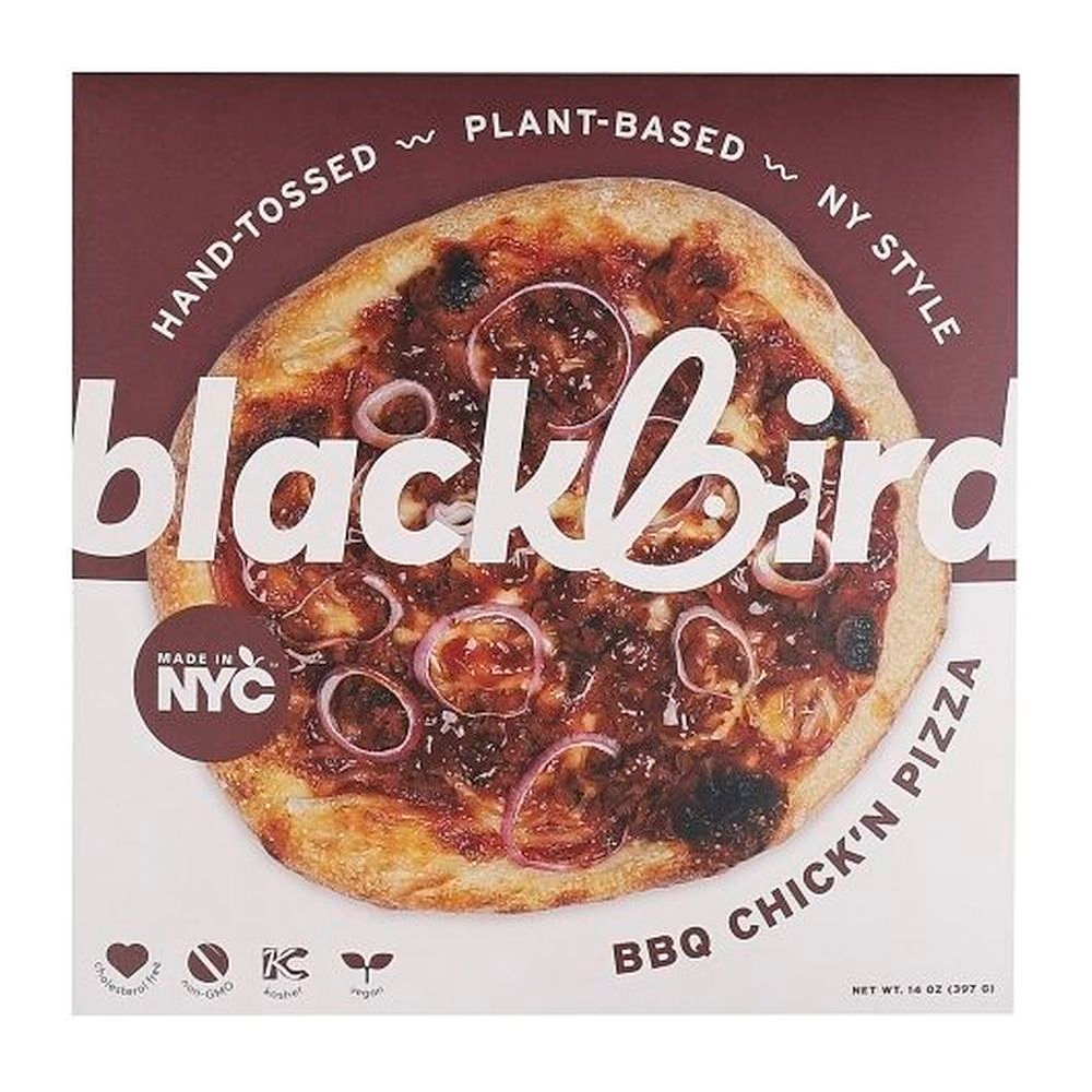 Blackbird Foods Plant Based Bbq Chicken Pizza, 14 Ounce - 6 per case