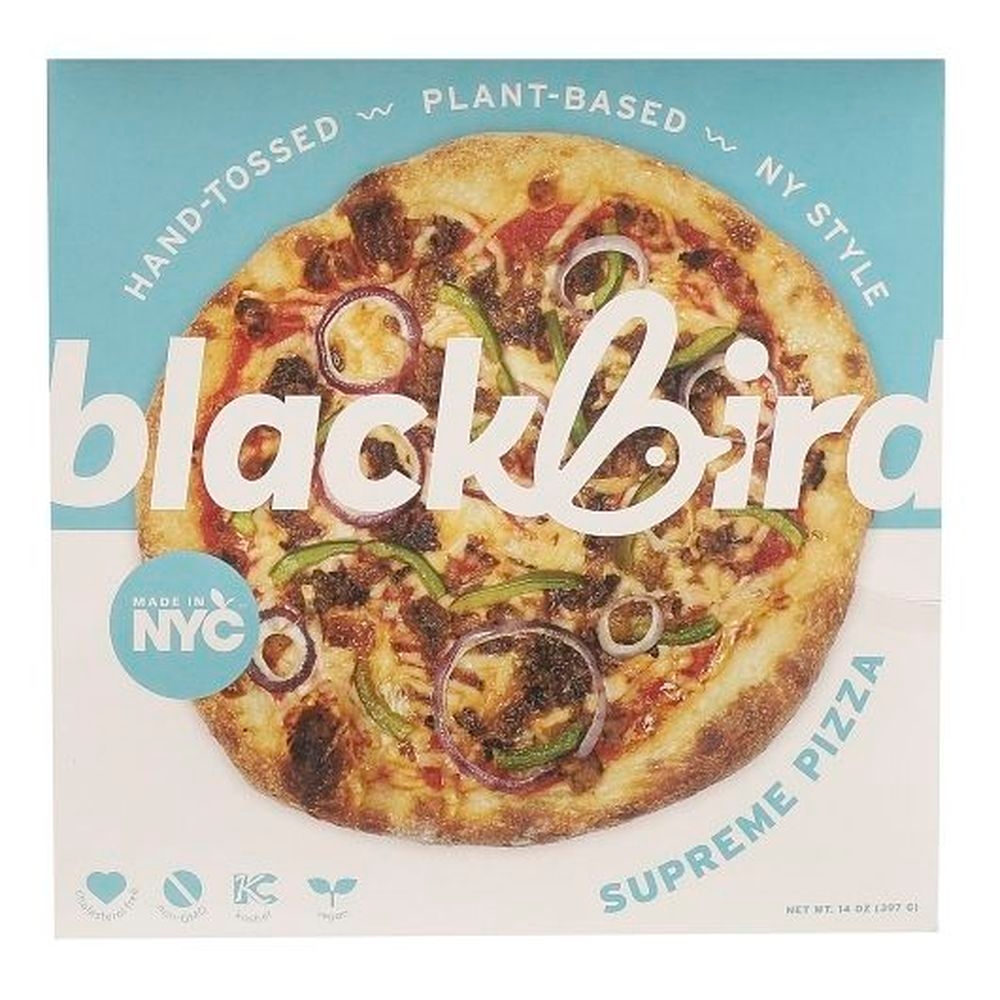 Blackbird Foods Plant Based Supreme Pizza, 14 Ounce - 6 per case
