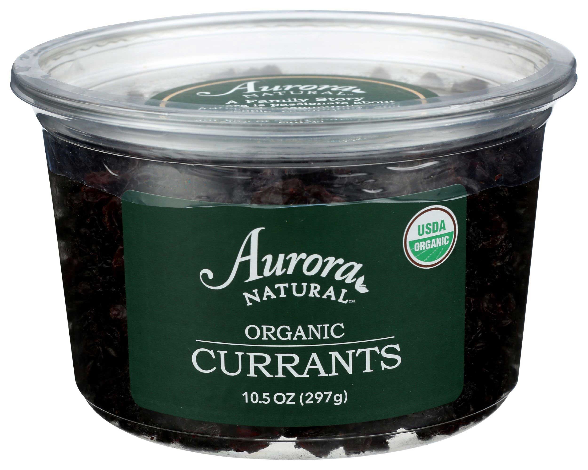 Aurora Natural Organic Zante Currants, 10.5 Ounce -- 12 per case