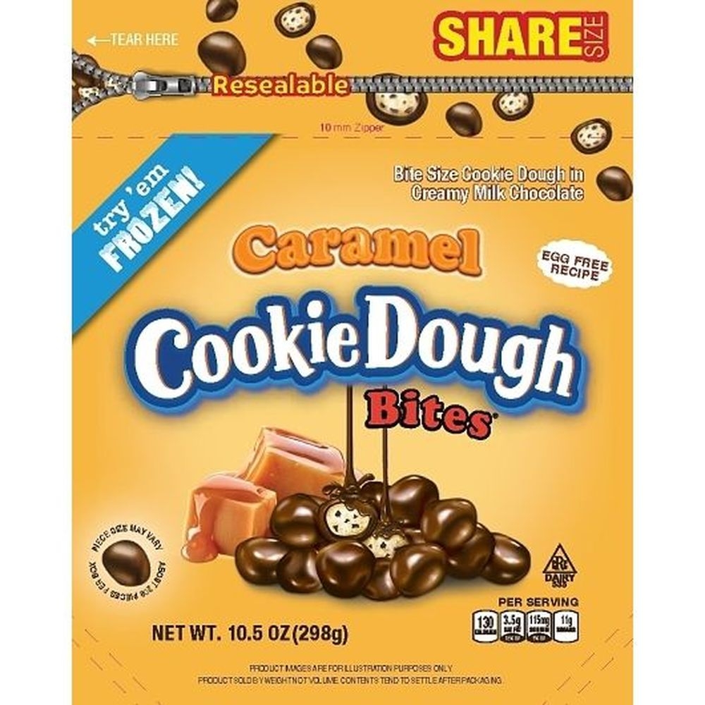Cookie Dough Bites Caramel Cookie Dough Bites, 10.5 Ounce - 8 per case
