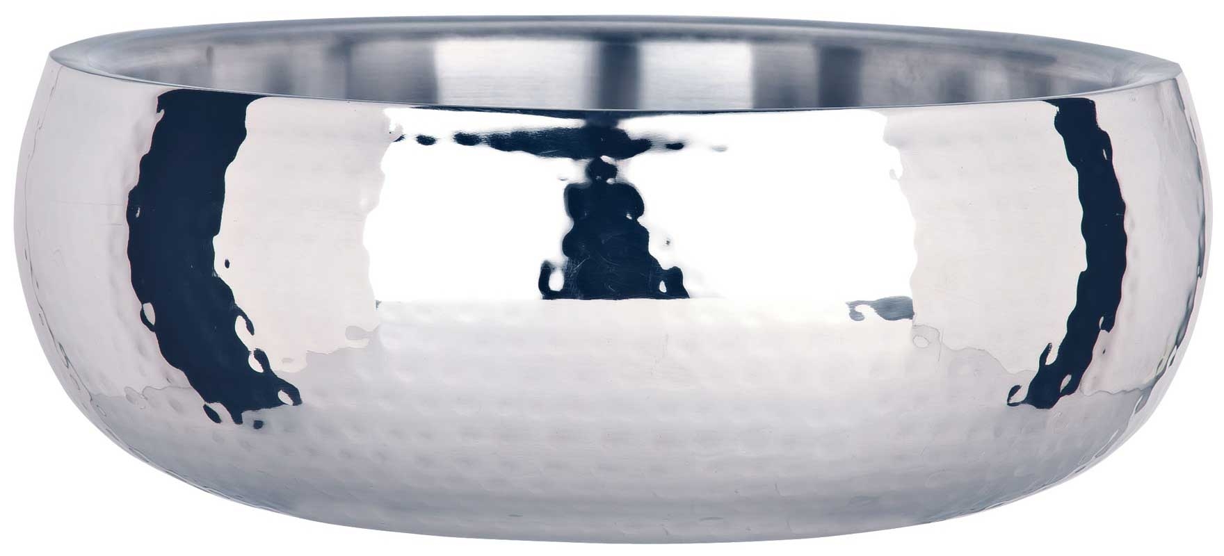 World Tableware Sonoran Hammered Double Walled Bowl, 12.5 Ounce.