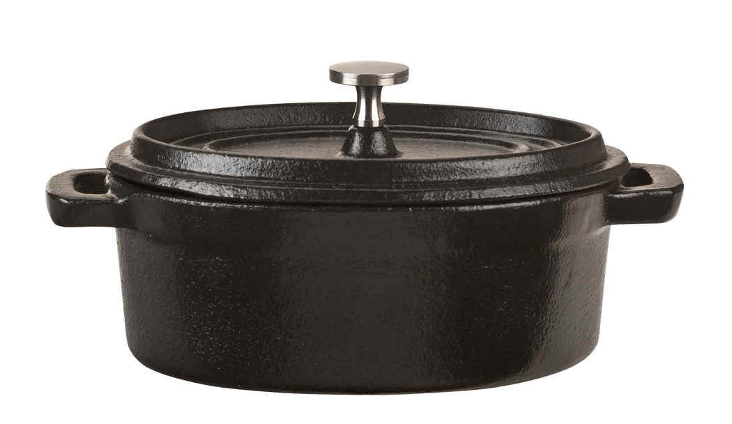 World Tableware Oval Mini Dutch Oven with Lid, 11 Ounce -- 12 per case.