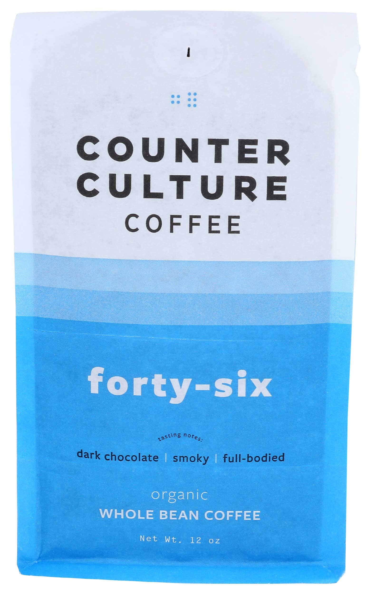 Counter Culture Forty Six Organic Whole Bean Coffee, 12 Ounce -- 6 per case