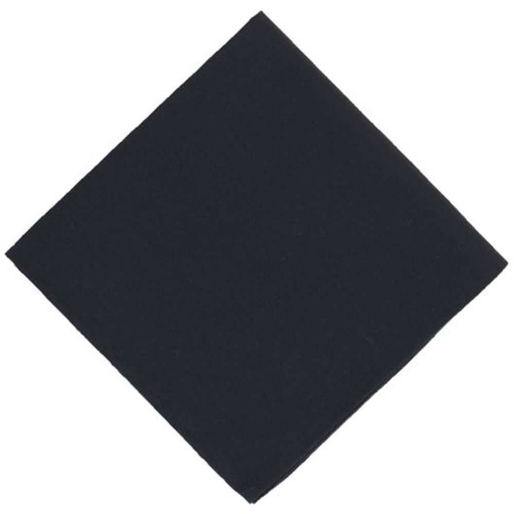 CTC Black Spun Polyester Napkins, 12 count - 25 per case