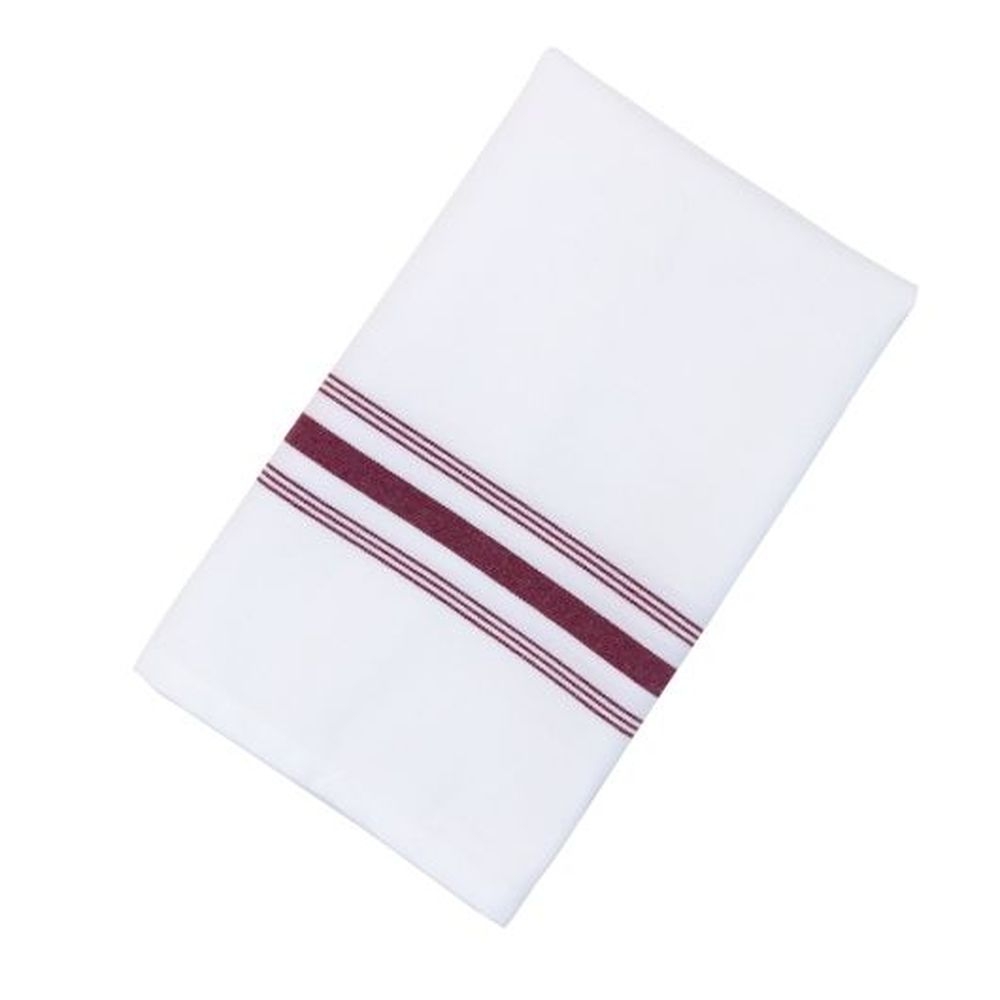 CTC Red Stripe Bistro Napkins, 12 count - 25 per case