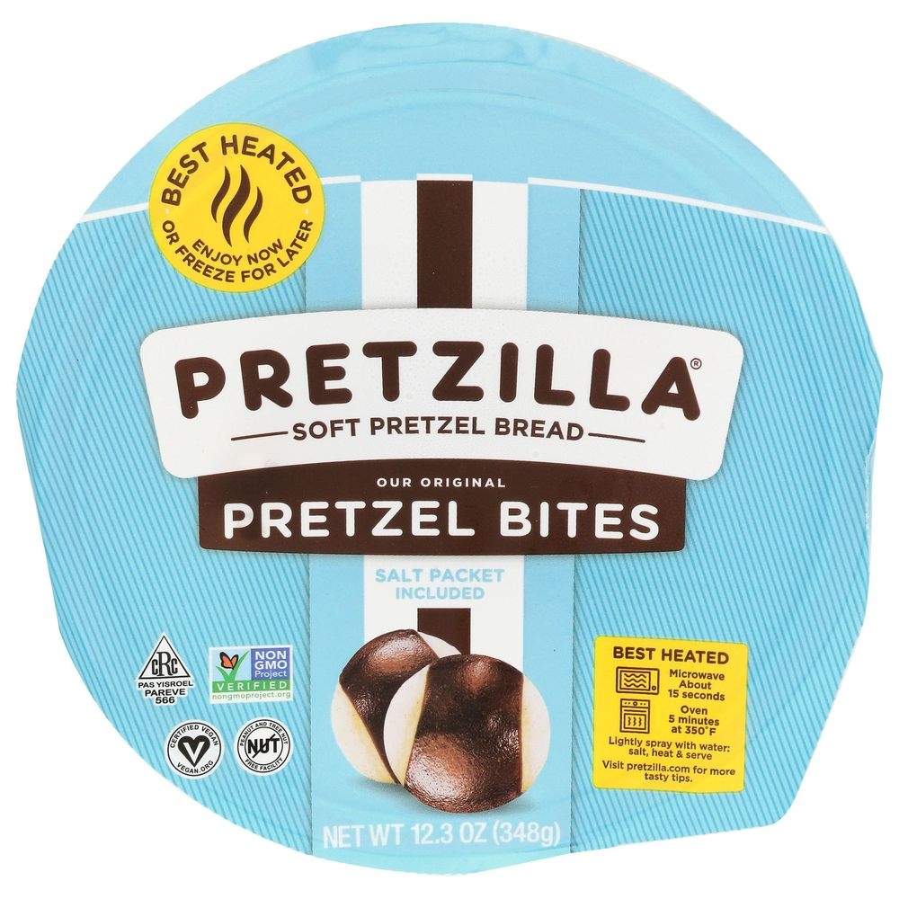 Pretzilla Soft Pretzel Bites, 12.3 Ounce -- 8 per case