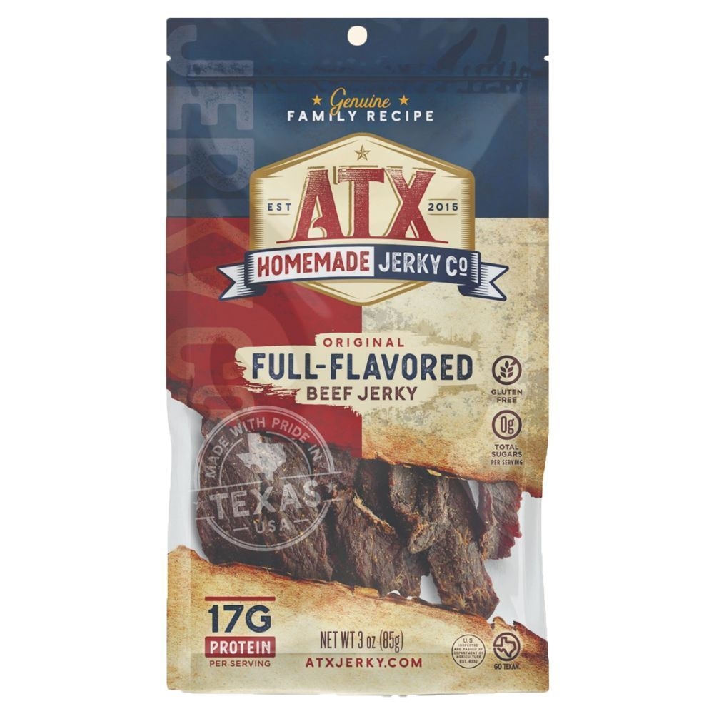 ATX Full Flavored Homemade Jerky, 3 Ounce