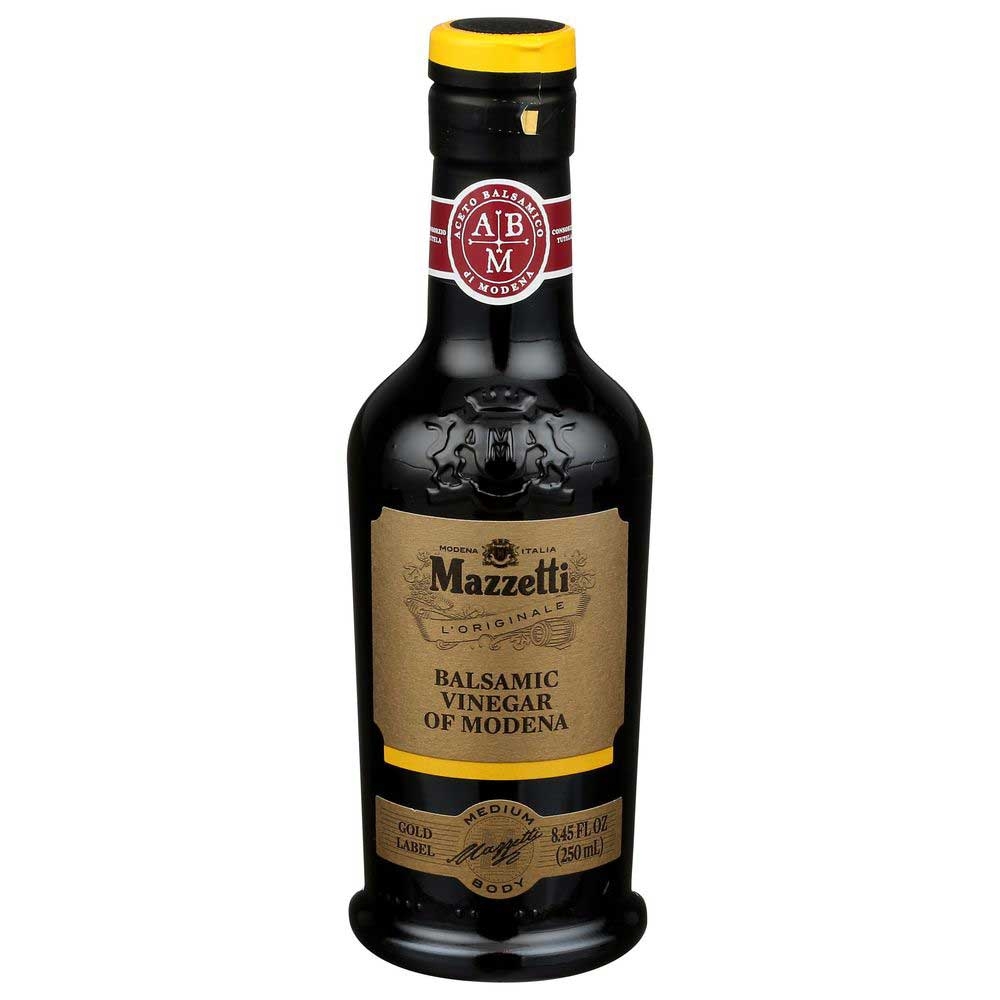 Mazzetti L Originale 4 Leaf Gold Label Signature Series Balsamic Vinegar of Modena, 8.45 Fluid Ounce -- 6 per case