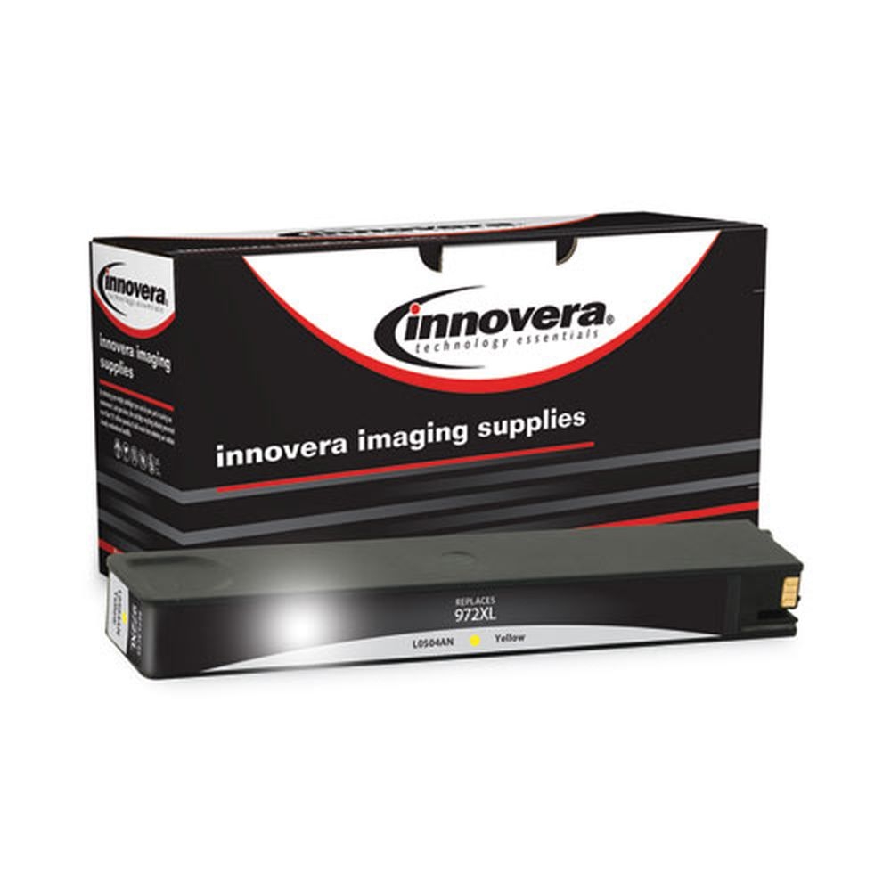 Innovera Remanufactured 7000 Page Yield Yellow High Yield Ink for Replacement of 972XL (L0S04AN)