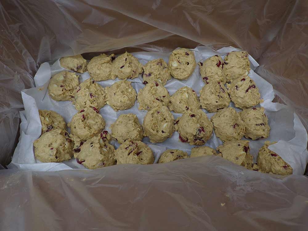Aphrodite Divine Confections Cherry Jubilee Cookie Dough Puck, 1.4 Ounce -- 112 per case