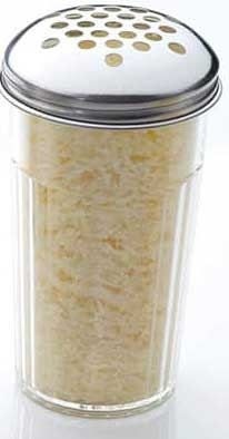 American Metalcraft San Heavy Duty Plastic Cheese Shaker, 12 Ounce