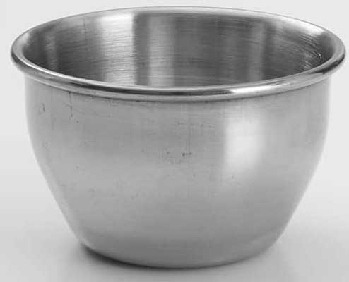 American Metalcraft Stainless Steel Sauce Dish, 8 Ounce