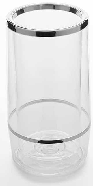 American Metalcraft Acrylic Clear Wine Cooler, 3 x 5 x 9 inch