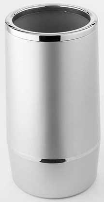 American Metalcraft Silver Acrylic Wine Cooler, 9 inch Height