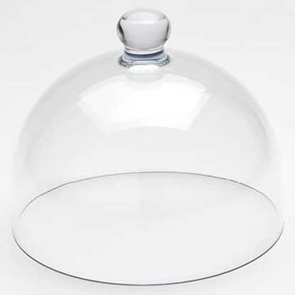 American Metalcraft Lift Collection Clear Polycarbonate Dome Plate Cover, 8 1/8 inch Dia