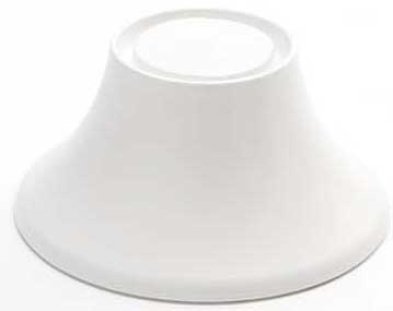 American Metalcraft Lift Collection White Melamine Pedestal, 3 1/4 inch Height