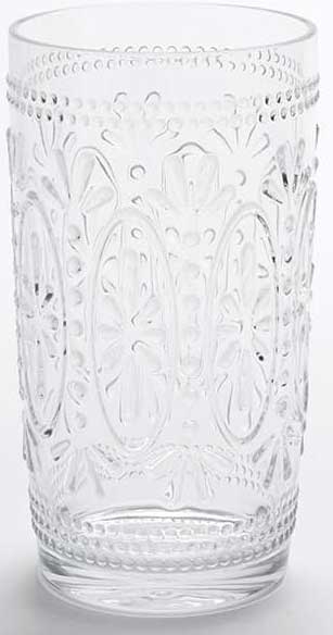 American Metalcraft Lilli Collection Clear Tritan Highball Glass, 19 Ounce -- 12 per case