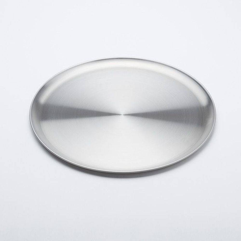 American Metalcraft Coupe Collection Satin Finish Stainless Steel Plate, 14 inch Dia