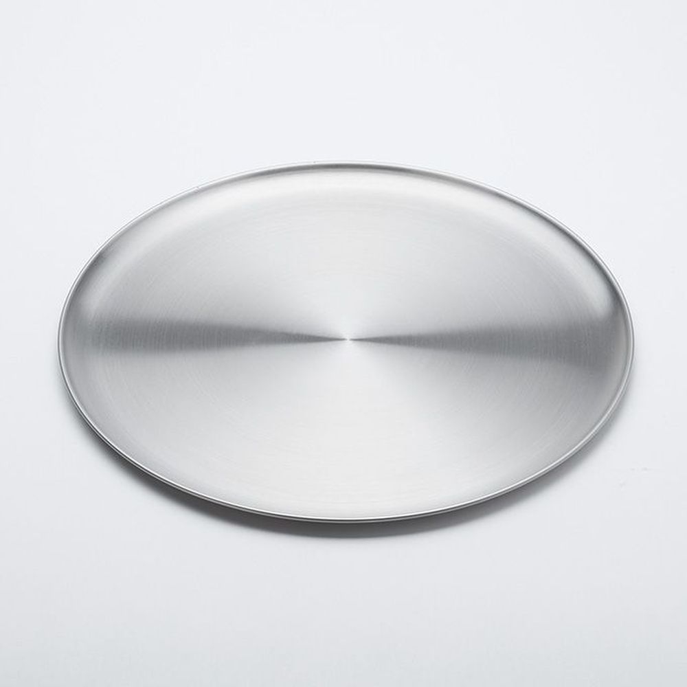 American Metalcraft Coupe Collection Satin Finish Stainless Steel Plate, 15 inch Dia