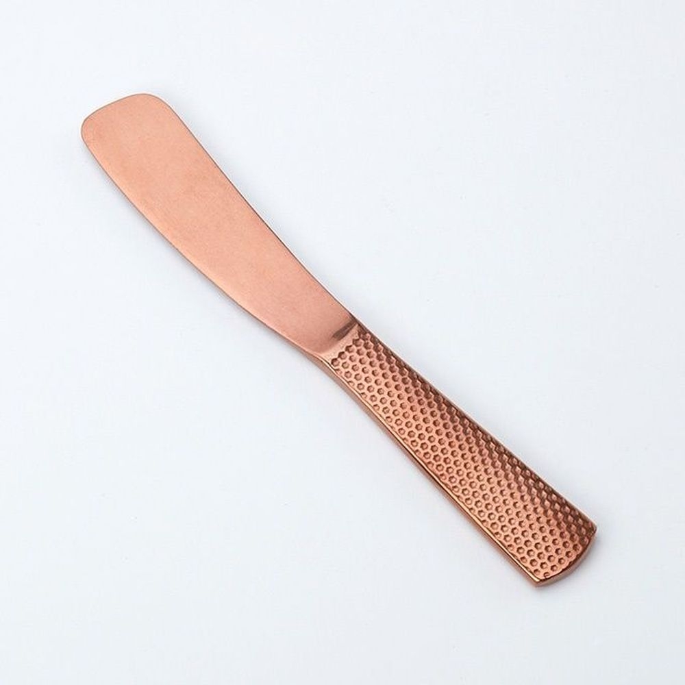 American Metalcraft Vintage Bronze Hammered Spreader, 6 inch Length