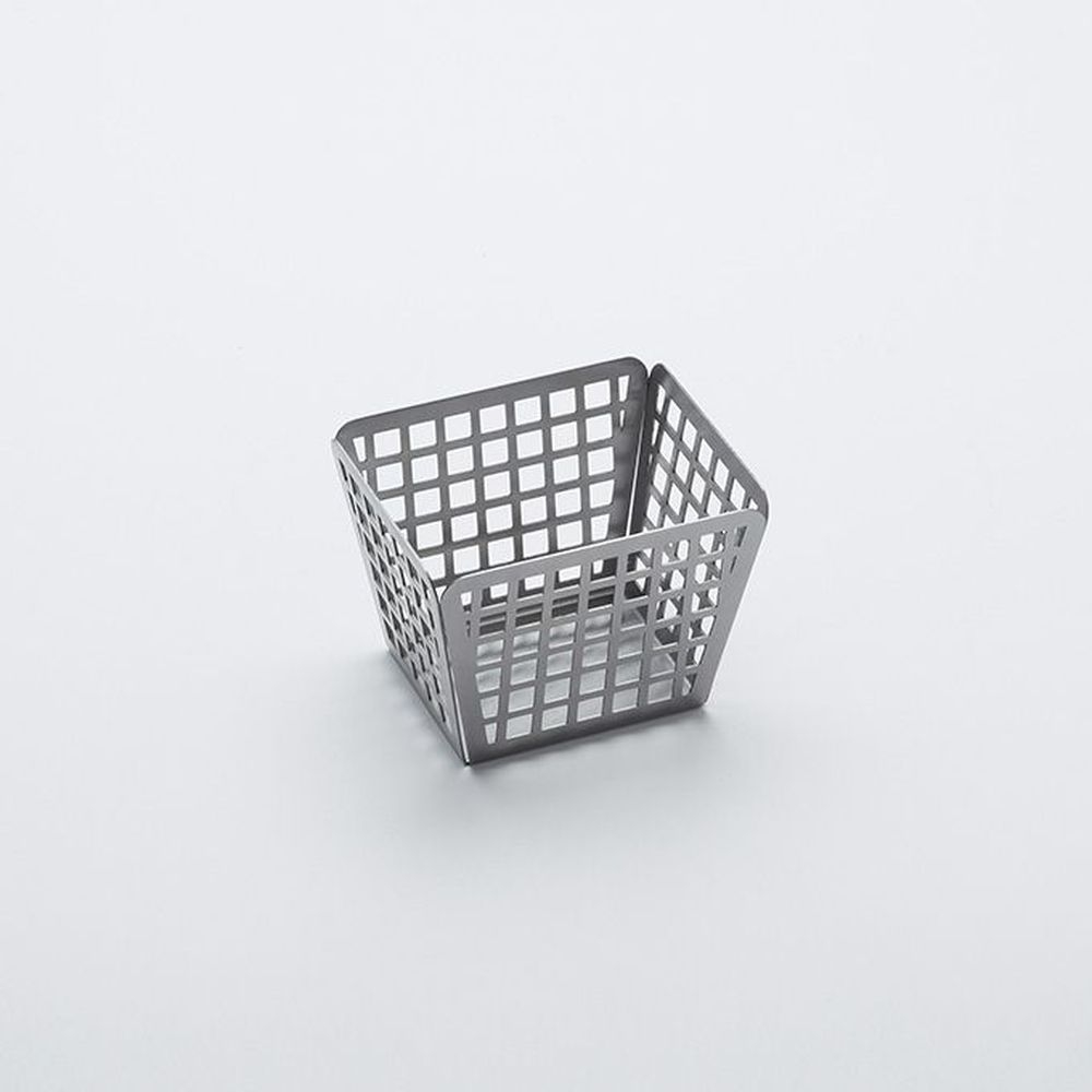 American Metalcraft Stainless Steel Rectangle Lasercut Fry Basket, 4 1/8 x 3 3/8 inch x 3 Feet