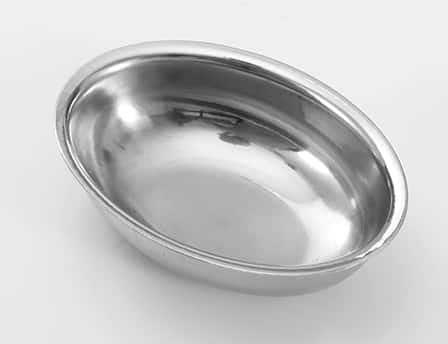 American Metalcraft Stainless Steel Oval Sauce Cup, 1.5 Ounce