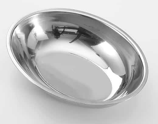 American Metalcraft Stainless Steel Oval Sauce Cup, 2.5 Ounce