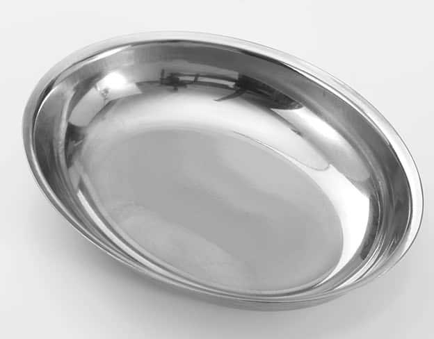 American Metalcraft Stainless Steel Oval Sauce Cup, 4 Ounce